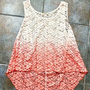 Pre-worn, M size shirt from Timing, pink and white.